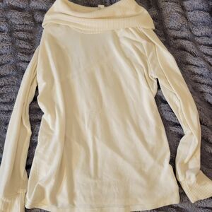 Unbranded Women's Cream and Yellow Jumper